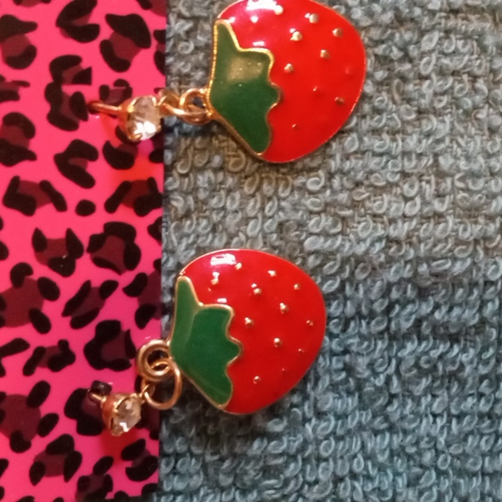 Strawberry Earrings
